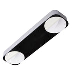 5 LEDs High Lighting Long Touch Light LED Night Light Pat Lamp(Black)