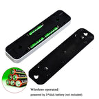 5 LEDs High Lighting Long Touch Light LED Night Light Pat Lamp(Black)