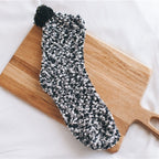 Christmas Women Fluffy Socks Warm Winter Cosy Lounge Socks