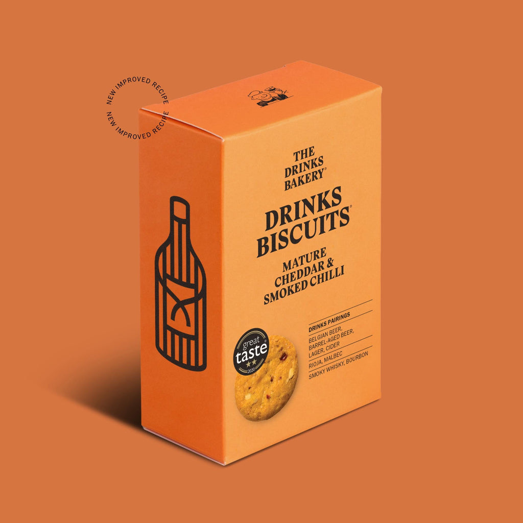 Mature Cheddar & Smoked Chilli Drinks Biscuits