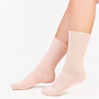 Knitted Design Ladies Wool Dress Socks for Winter