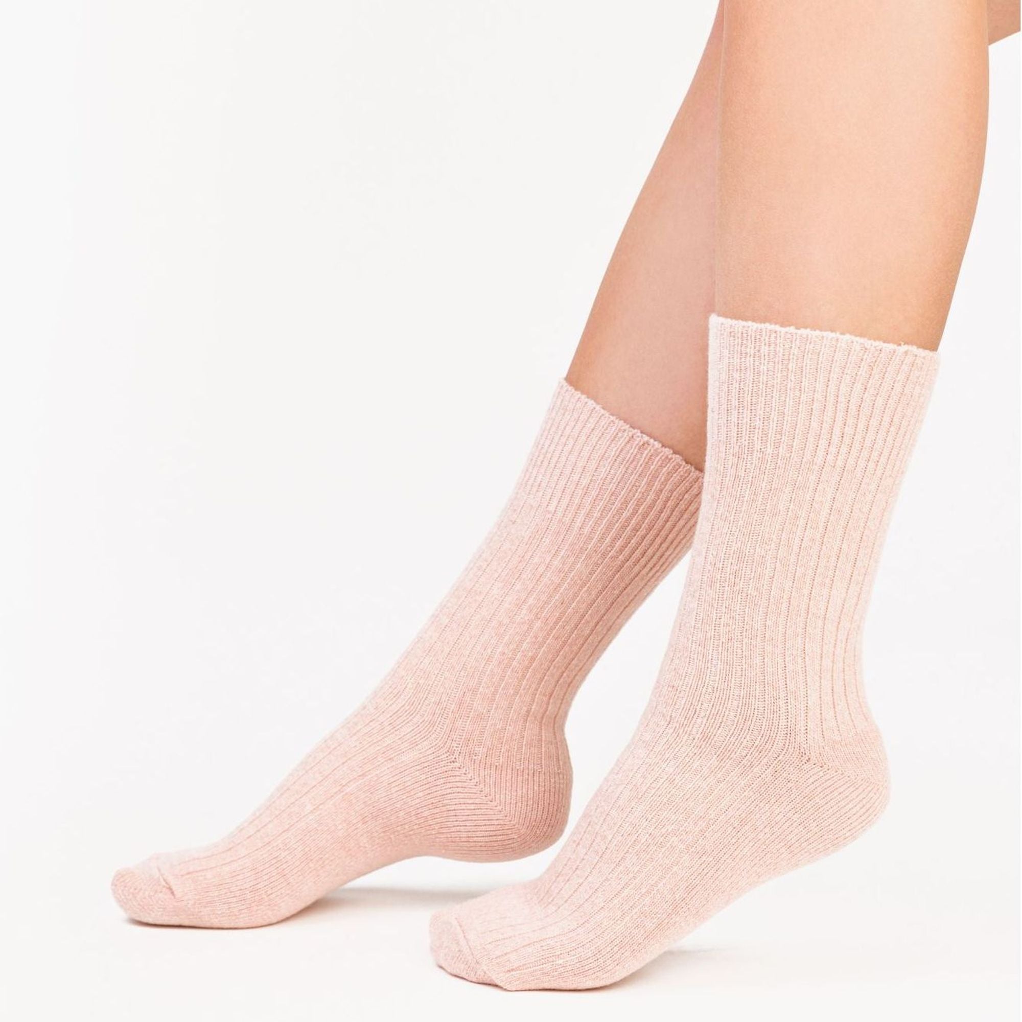 Knitted Design Ladies Wool Dress Socks for Winter