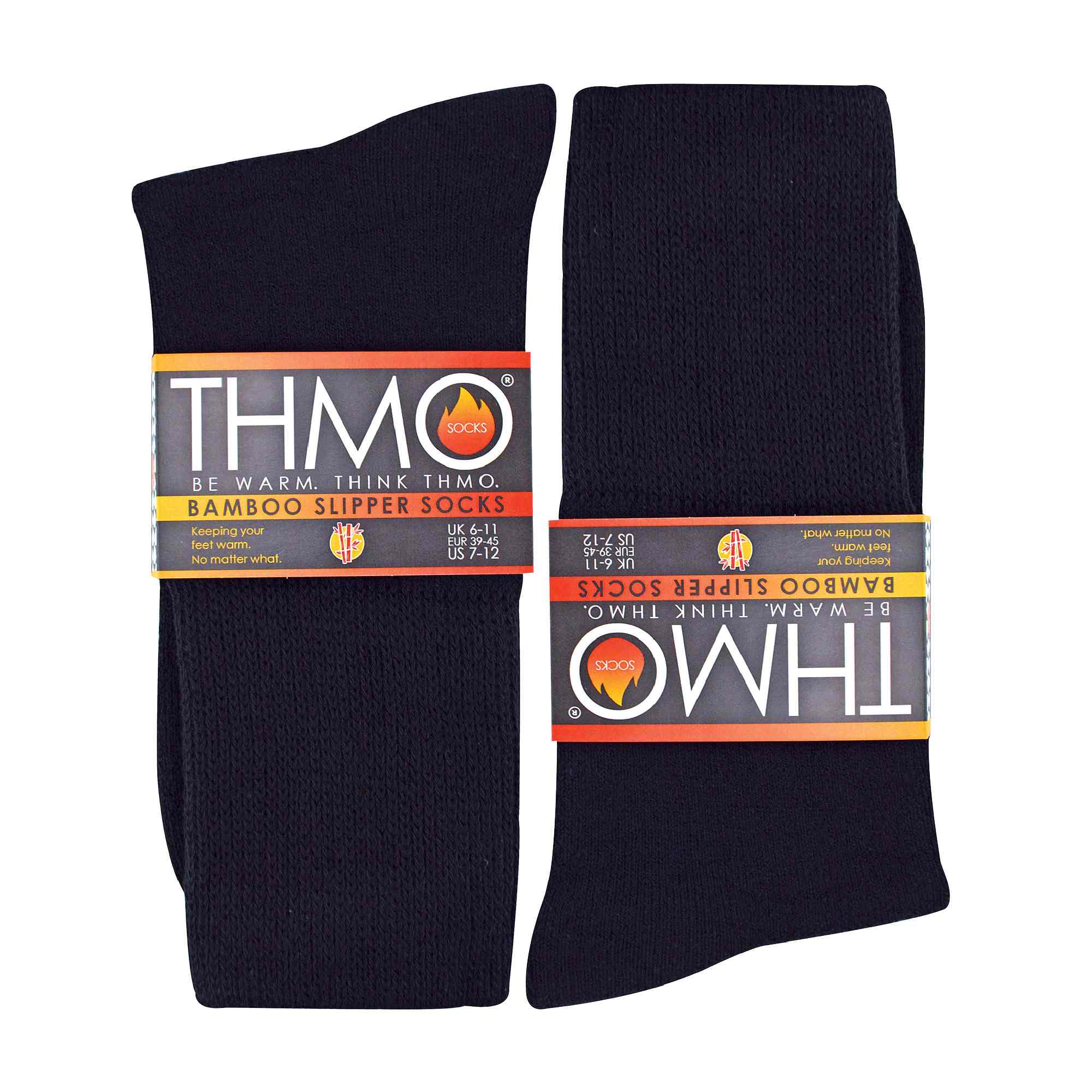 1 Pack Thermal Bamboo Slipper Socks for Winter