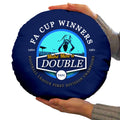 Totts Double - Football Legends - Circle Cushion 14"