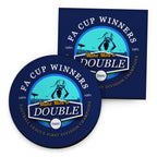 Totts Double - Football Coaster - Square Or Circle