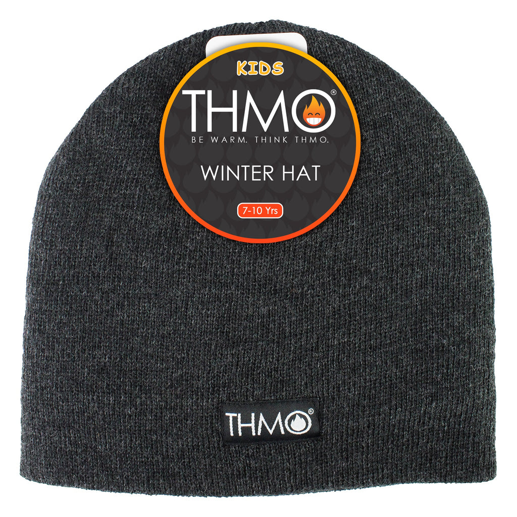 Kids Knitted Beanie Winter Hat with Soft Fleece