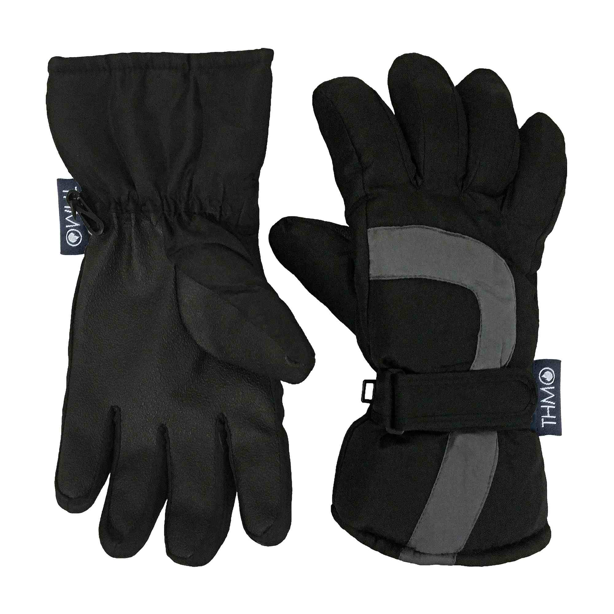 Kids 3M Thinsulate Fleece Lined Waterproof Ski Gloves
