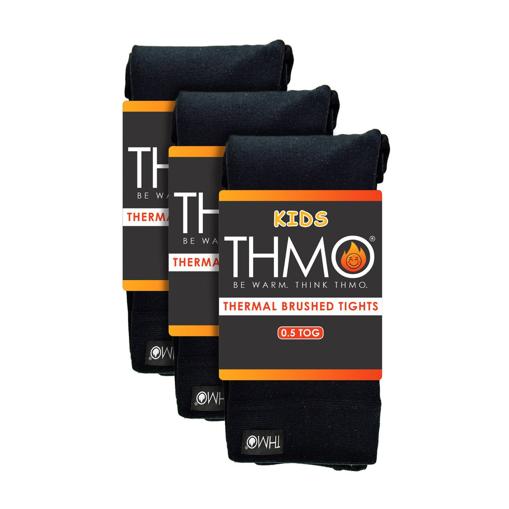 3 Pack Girls Soft Fleece Lined Thermal Tights