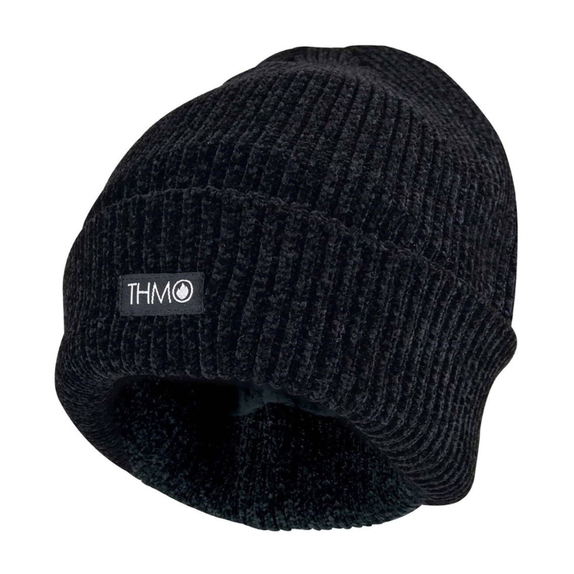 Ladies Thermal 40g 3M Insulation Fleece Lined Chenille Beanie Hat