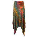 Tie Dye Midi Skirt