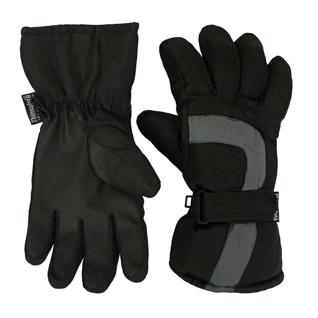 Kids 3M Thinsulate Lined Waterproof Thermal Ski Gloves