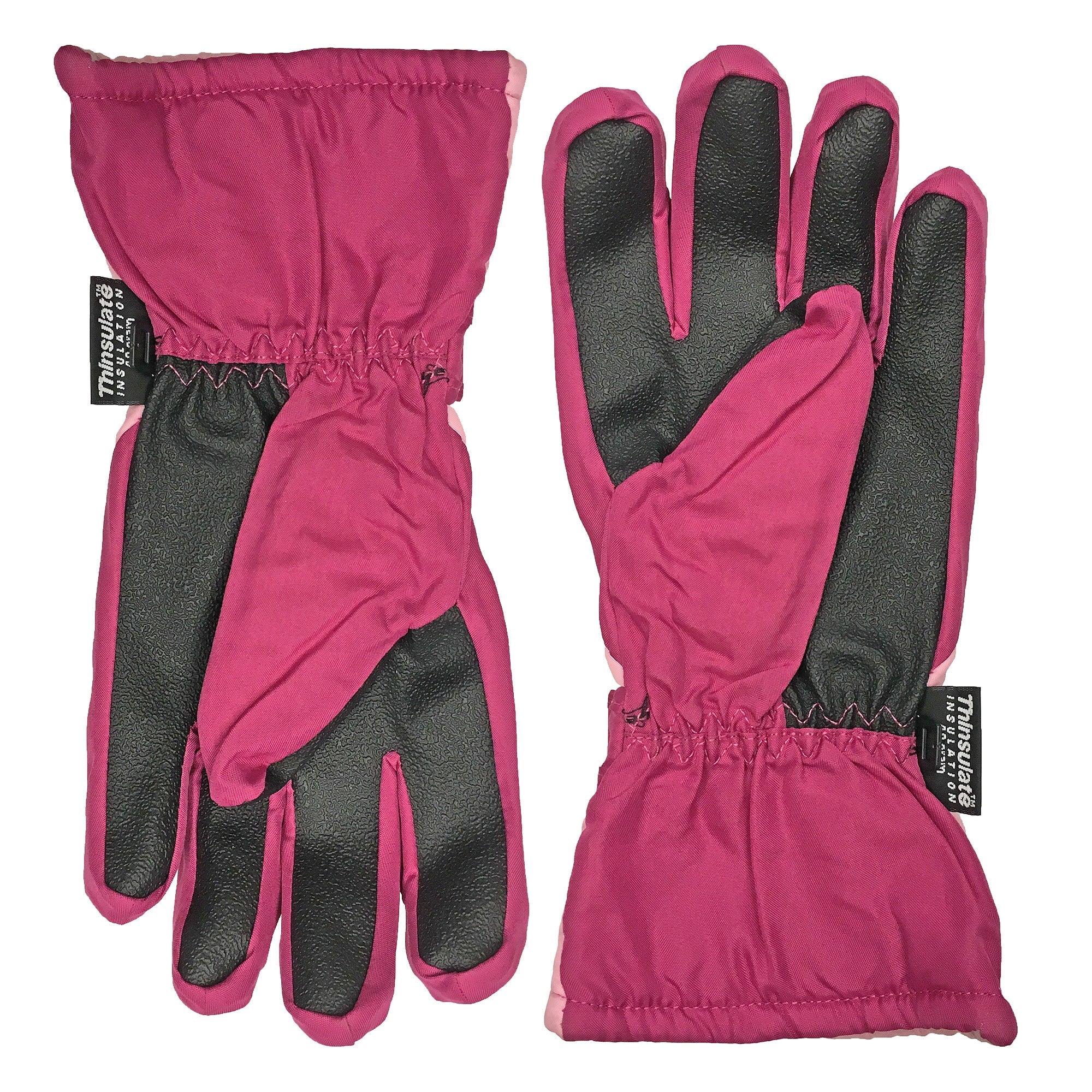 Kids 3M Thinsulate Lined Waterproof Thermal Ski Gloves