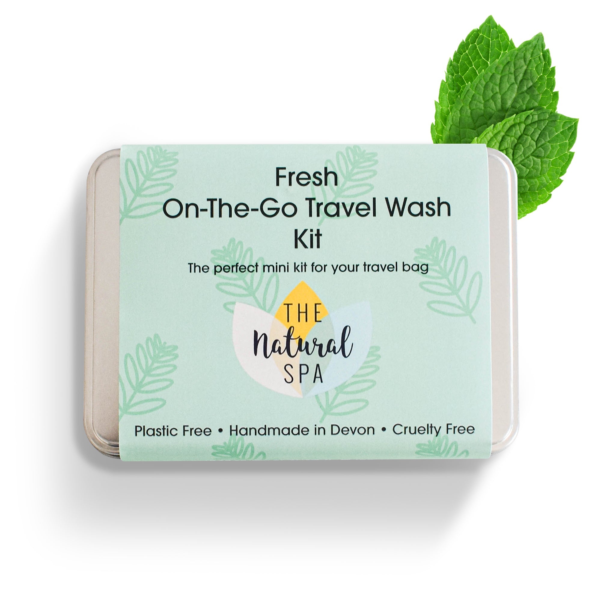 Frisches Mini-Reise-Waschset | Natürliches „On the Go“ Shampoo, Conditioner & Seifen Set | Vegan, Plastikfreie Haarpflege | Perfektes Reisegeschenk