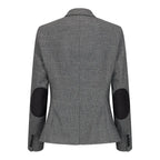TPW51 - Women's Grey 3 Piece Prince Of Wales Check Suit