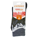 Mens Ladies Light Performance Crew Merino Wool Socks | Trekking Socks