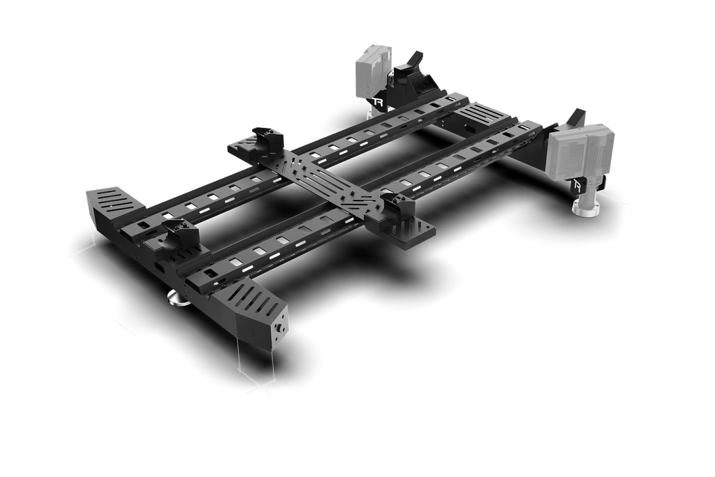 Motion System with 4 motors/actuators and Motion Sim Base