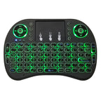 Support Language: English i8 Air Mouse Wireless Backlight Keyboard with Touchpad for Android TV Box & Smart TV & PC Tablet & Xbox360 & PS3 & HTPC/IPTV