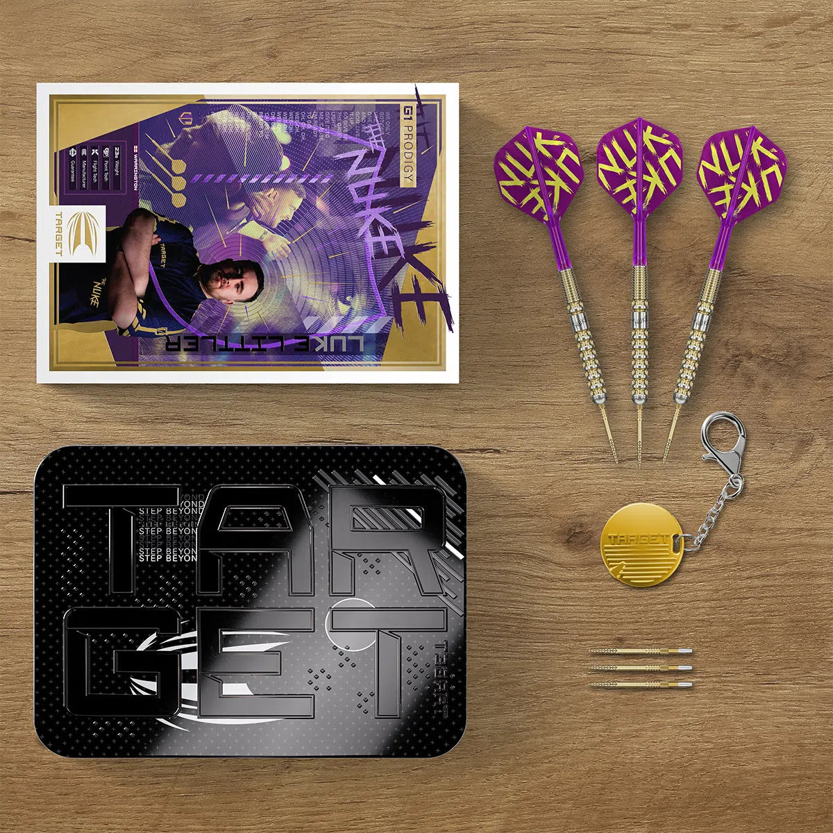 Luke "The Nuke" Littler G1 Prodigy Steel Tip Darts