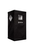 KOVE Portable Infrared Sauna Tent – Indoor 1 Person Far Infrared Sauna with Carbon Heating & Red Light