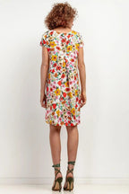 Tessita patterned viscose dress