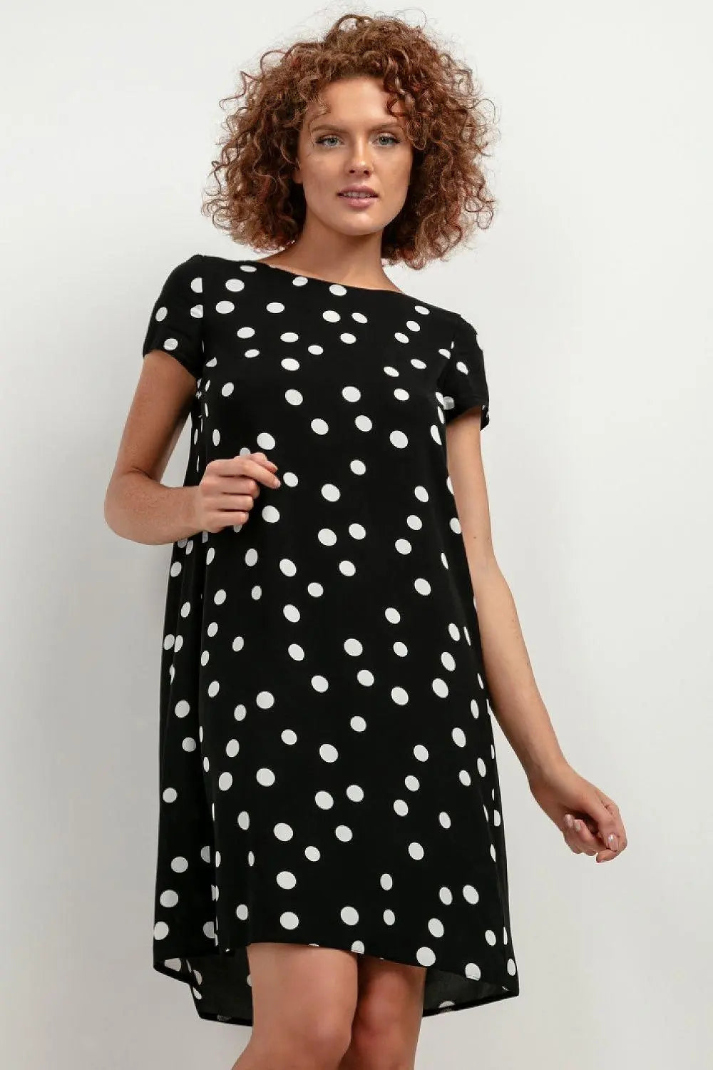 Tessita patterned viscose dress