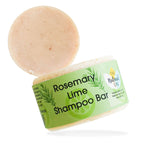 Rosmarin & Limette Shampoo Bar | Natürliche Haarseife für alle Haartypen | Vegane, plastikfreie Haarpflege