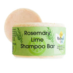 Rosmarin & Limette Shampoo Bar | Natürliche Haarseife für alle Haartypen | Vegane, plastikfreie Haarpflege