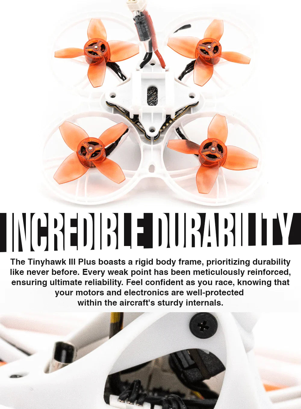 EMAX TinyHawk III Plus Micro Brushless FPV Drone (Analog BNF)