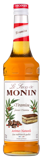 6 x Monin Syrup Tiramisu 70cl