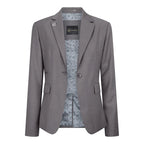 TPW-15 - Women's 3 Piece Plain Grey Suit