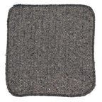281 - Men's Herringbone Tweed Wool Tie & Hankerchief 2"