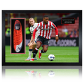 Tyrese Campbell Signed & Match-Worn Sheffield United Boot Iconic Frame #2