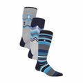 3 Pair Multipack Ultra Lightweight Mens Thermal Ski Socks