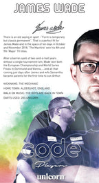 Unicorn CODE James Wade darts 90%