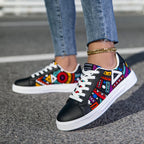 Unisex Casual Graphic Print Trainers Sneakers Lightweight Colourful Shoes