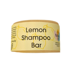 Zitronen Shampoo Bar | Natürliche Haarwäsche für alle Haartypen | Vegane, plastikfreie Haarpflege