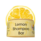Zitronen Shampoo Bar | Natürliche Haarwäsche für alle Haartypen | Vegane, plastikfreie Haarpflege