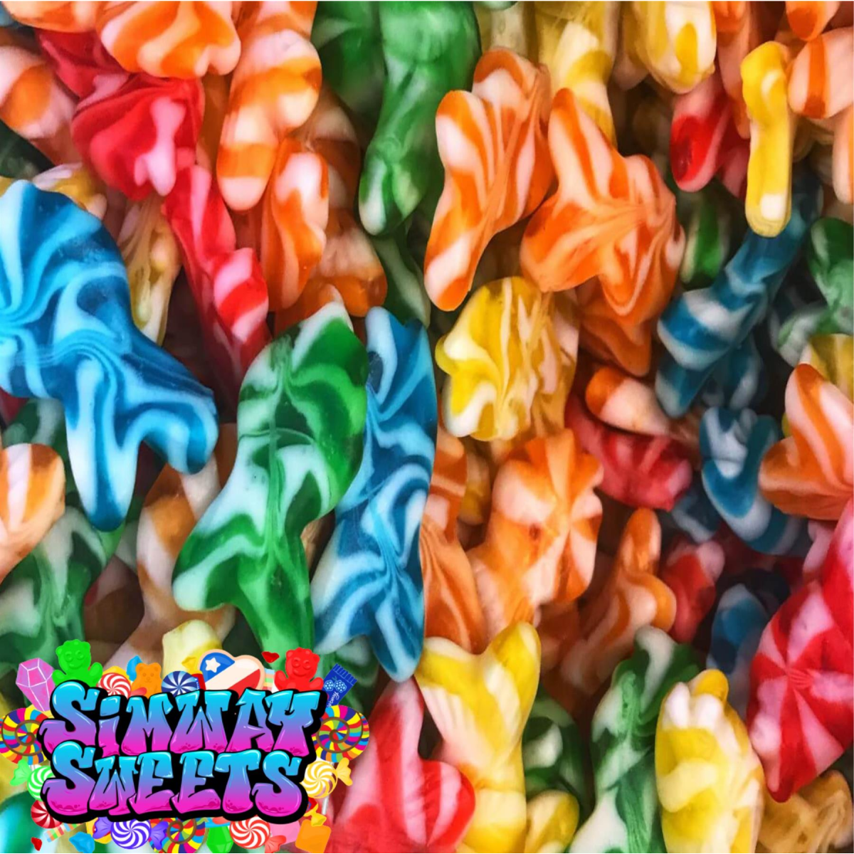 Swirly Fish Sweets