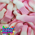 Strawberry Milkshake Bottles Sweets