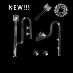 Glass Lily Pipe for Fish Tank - High-Quality Inflow & Outflow Tube