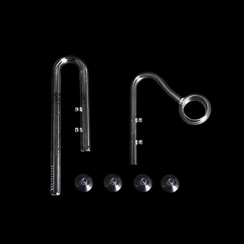Glass Lily Pipe for Fish Tank - High-Quality Inflow & Outflow Tube