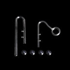 Glass Lily Pipe for Fish Tank - High-Quality Inflow & Outflow Tube