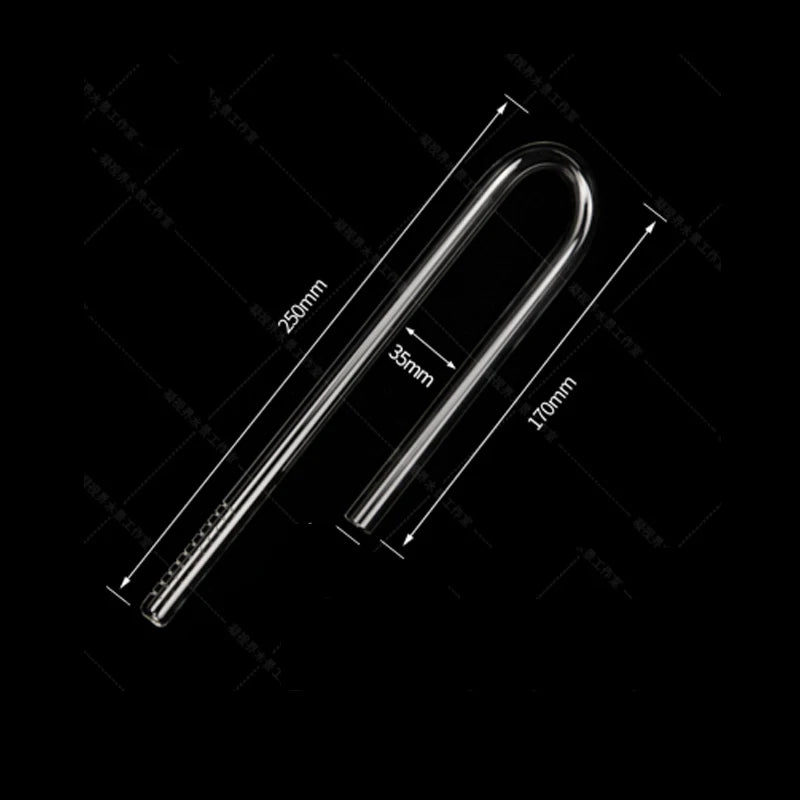 Glass Lily Pipe for Fish Tank - High-Quality Inflow & Outflow Tube