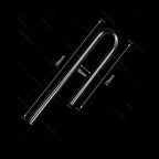 Glass Lily Pipe for Fish Tank - High-Quality Inflow & Outflow Tube