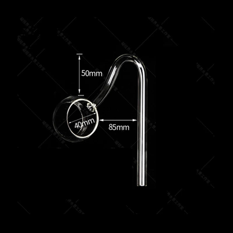 Glass Lily Pipe for Fish Tank - High-Quality Inflow & Outflow Tube