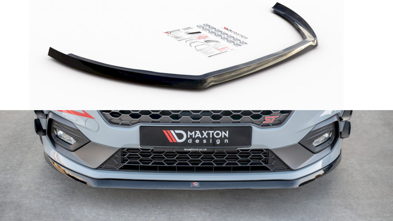 Maxton Design - FRONT SPLITTER V.6 FORD FIESTA MK8/8.5 ST / ST-LINE