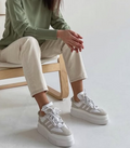 UK 6 Adidas Originals Ivy Park Super Sleek 72 Leather Women’s Trainers – EU 39.5