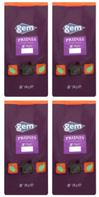 4 x Gem Prunes 3Kg