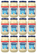 12 x Hellmann's  Mayonnaise Light 400 G