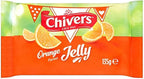 4 x Chivers Catering Orange Flavour Jelly 12 X 135G (1.62Kg)